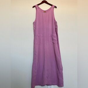 Vintage lilac purple Maxi Dress